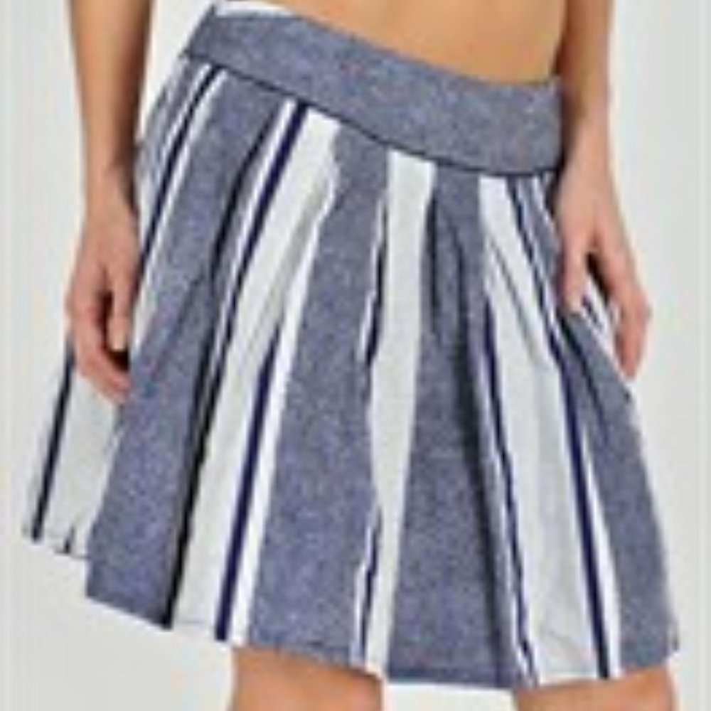 Stripe Mini Skirt